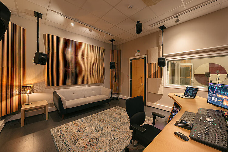 State-of-the-art podcast recording studio in Portugal
